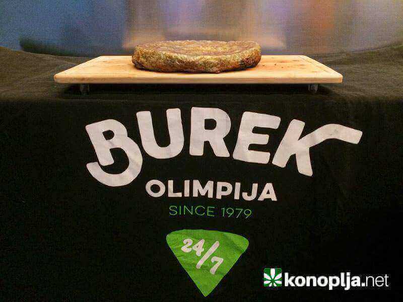 Konopljin burek - burek Olimpija